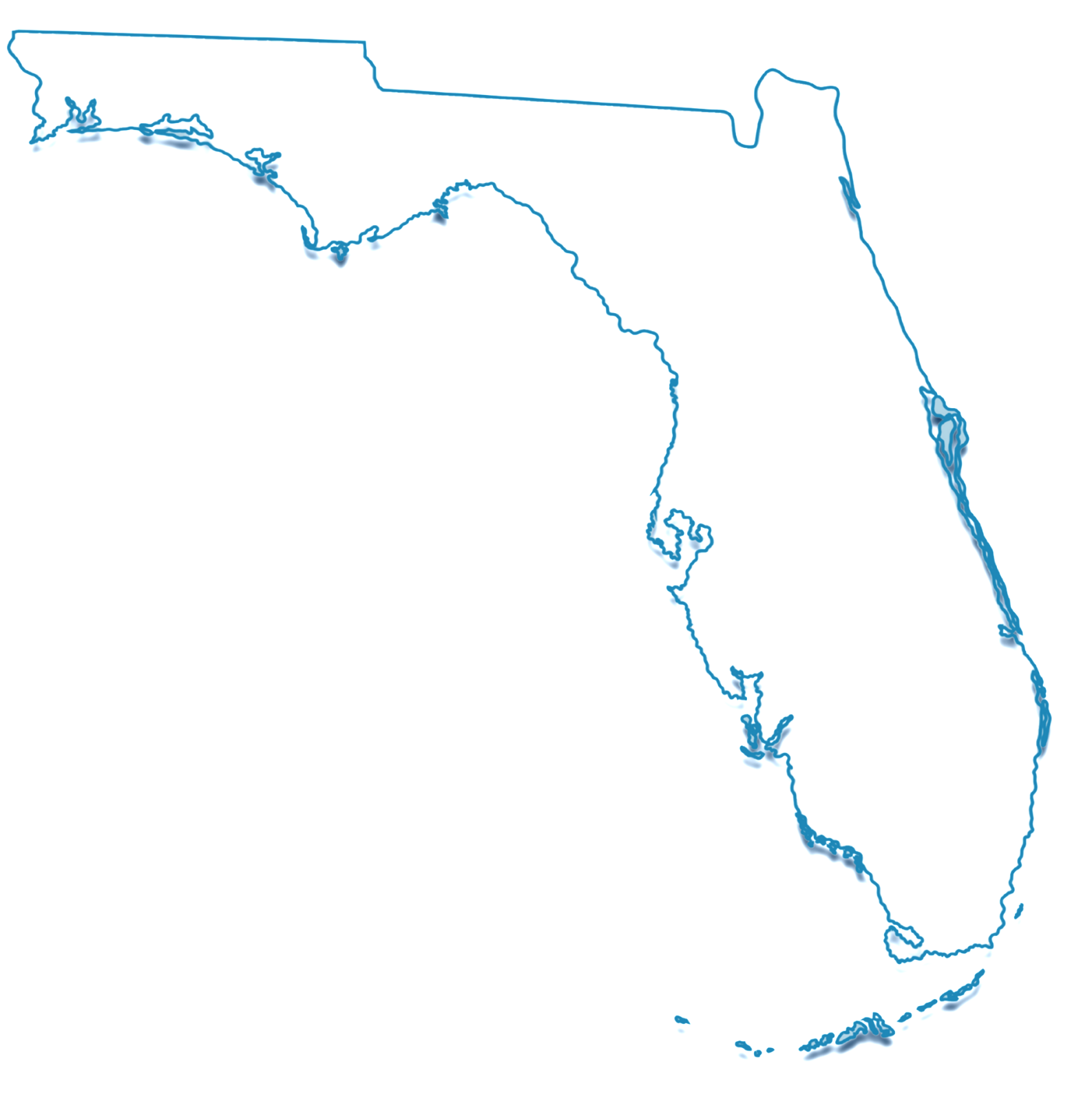 Map of Florida